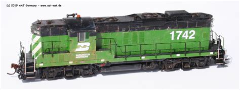 Burlington Northern Weathered All American Trains