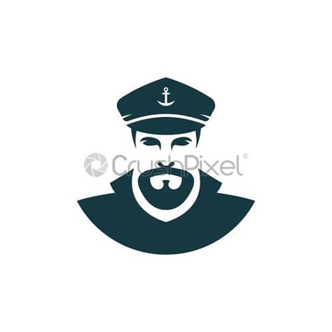 Captain Logo Images Stock Vector Crushpixel