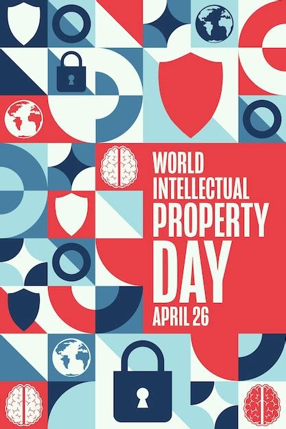 Premium Vector World Intellectual Property Day April Holiday