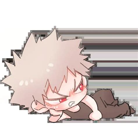 Telegram Sticker From Bakugou Katsuki Pack