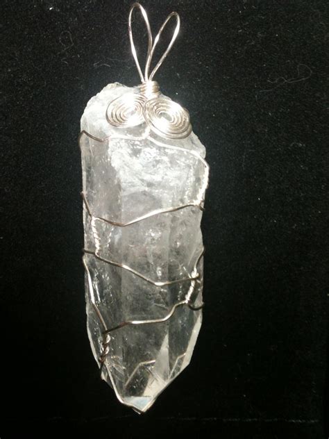 Large Quartz Crystal Pendant #16 by TRAVELLINGTHEC0SM0S on DeviantArt