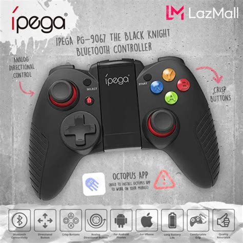 Ipega Pg The Black Knight Bluetooth Controller Lazada Ph