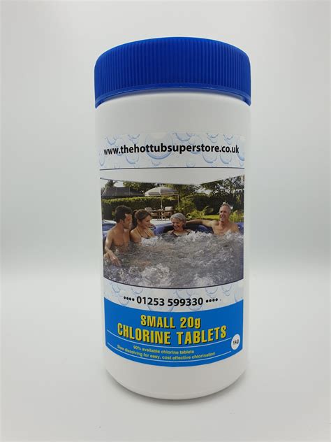 Small Chlorine Tablets 1kg The Hot Tub Superstore