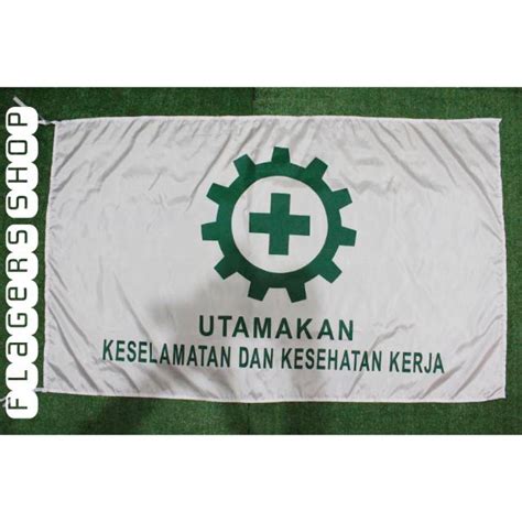 Jual Bendera K Standar Depnaker X Cm Standar Shopee Indonesia