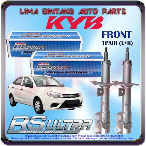 1Pair Proton Saga VVT Front Shock Absorber Heavy Duty RS ULTRA