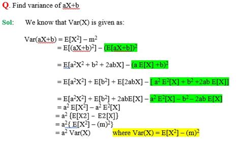 Variance of Random Variable | Probability theory - EngineersTutor