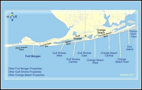 Map Of Gulf Shores Florida - Map : Resume Examples #EVKYlNN106