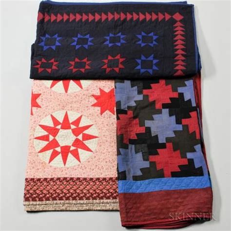 Three Mennonite Quilts | Quilts, Amish quilts, Old quilts