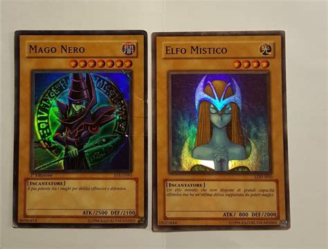 Konami Yu Gi Oh Carta Collezionabile Elfo Mistico Catawiki