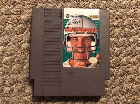 John Elways Quarterback Nintendo Nes Video Game Etsy