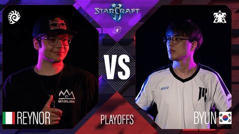 Reynor Vs ByuN Gamers8 Featuring StarCraft Quarter Finals YouTube