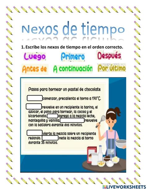 A Spanish Poster With An Image Of A Woman Cooking And The Words In