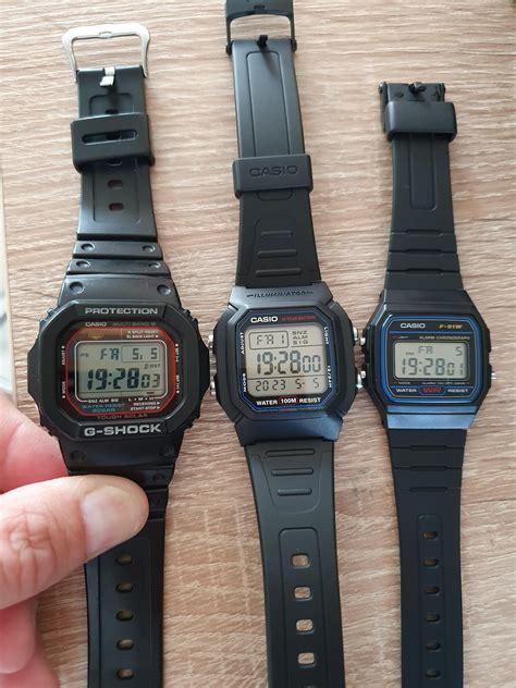 Size Comparison R Casio