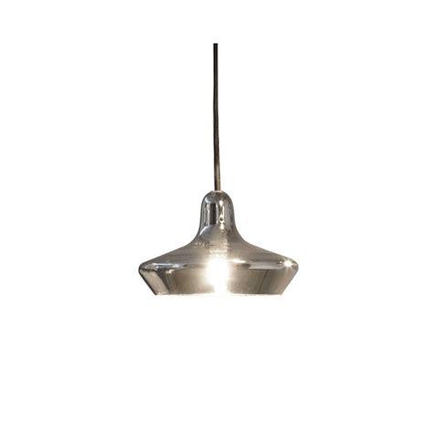 Ideal Lux Lido Single Light Ceiling Pendant In Chrome Finish With