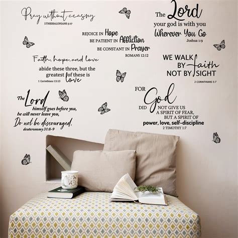 Calcoman As De Pared Con Cita Inspiradora Calcoman As De Pared Con