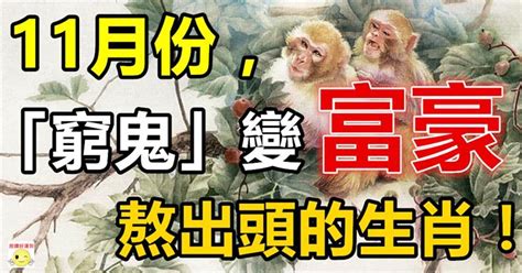 11月份，這六大生肖熬出頭，「窮鬼」變「富豪」！ Peekme