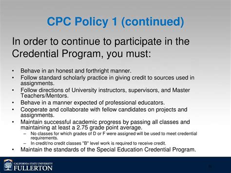 PPT - Education Specialist Credential Programs PowerPoint Presentation