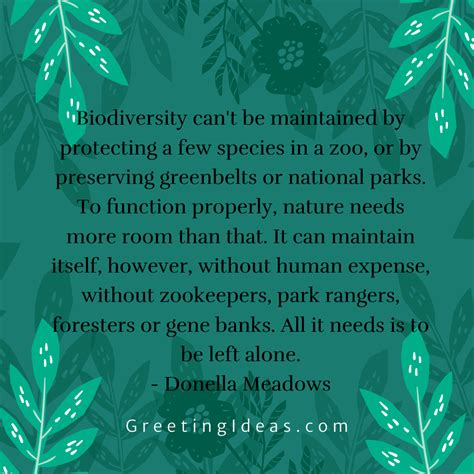 Famous Quotes About Biodiversity Protection and Conservation