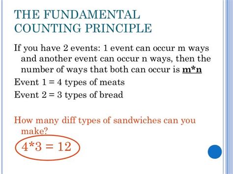 The Fundamental Counting Principle