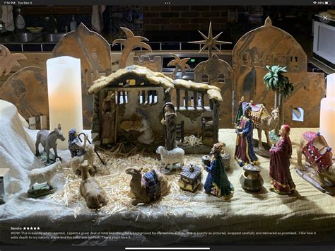 Holiday & Seasonal :: Christmas :: Foldable Nativity Scene Backdrop