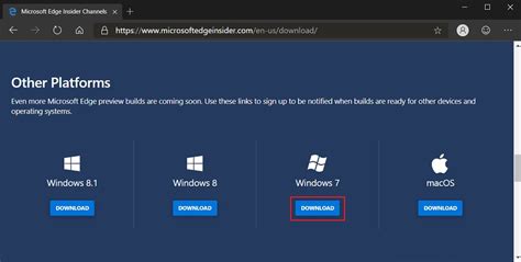 How To Download And Install Microsoft Edge On Windows 7