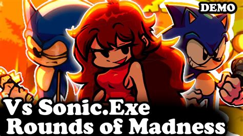 Fnf Vs Sonic Exe Rounds Of Madness Cutscene Mods Hard Gameplay