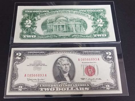 1963 $2 Dollar Bill Value: are bills with a red seal worth money?