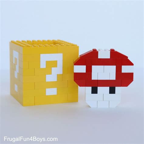 Mario LEGO Projects with Building Instructions - Frugal Fun For Boys ...