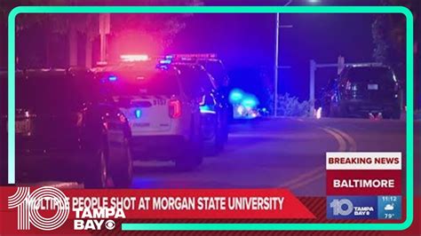 Baltimore Police Say Multiple People Have Been Shot On Campus Of Morgan State University Youtube