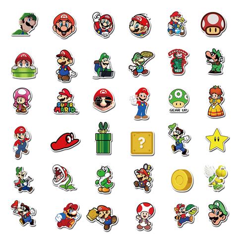 Pegatinas De Super Mario De M B Qlmzdhs Encarguelo