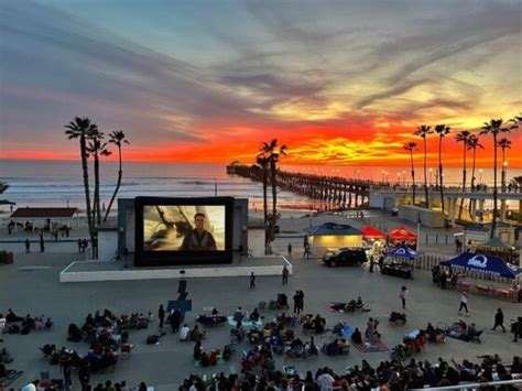 Top Gun Maverick At The Junior Seau Pier Amphitheater North County