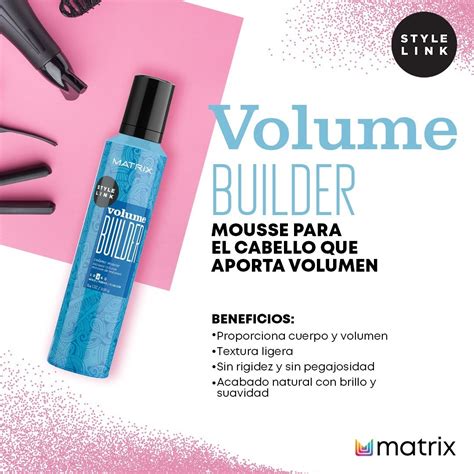 Mousse Para Dar Volumen Al Cabello Gr Matrix Style Link Env O Gratis