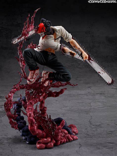 Figuarts ZERO鏈鋸人淀治 鏈鋸人 斬殺蝙蝠惡魔內臟血花噴飛的躍動場景 玩具人Toy People News