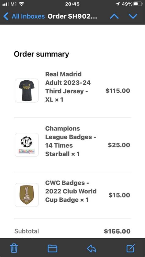 Real Madrid 3rd Kit Away Jersey With Cwc Badge And Champions League