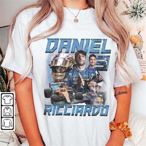 Daniel Ricciardo Shirt Daniel Ricciardo Racing S Vintage Etsy