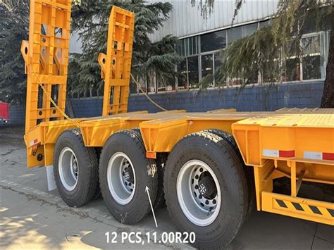 10 Axles Extendable Lowbed Trailer- 100% Genuine Factory Price