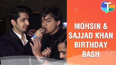 Mohsin Khan Aka Kartik And Brother Sajjad Khans Grand Birthday