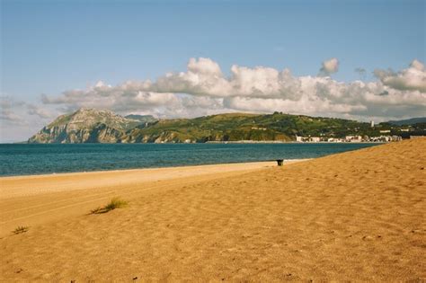 Premium Photo | Laredo beach summer view