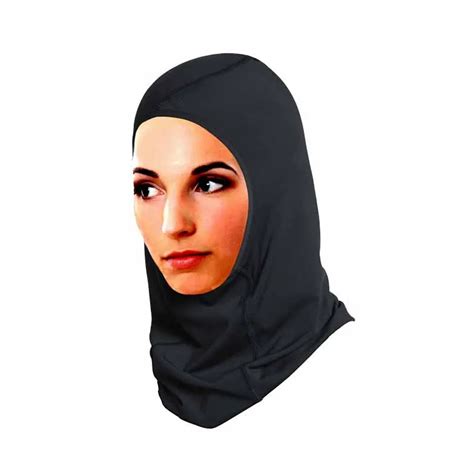 Muslim Head Covering Scarves Students Cycling Running Hijab Head Cover Dry-fit Sports Hijab ...