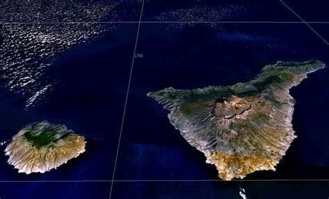 El Sat Lite Nos Proporciona Una Magn Fica Perspectiva De Tenerife Y La