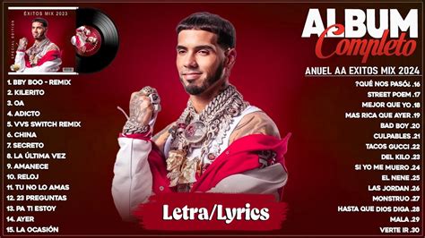 Anuel AA 2024 Letra Lyrics Grandes Éxitos Mix 2024 Mejores