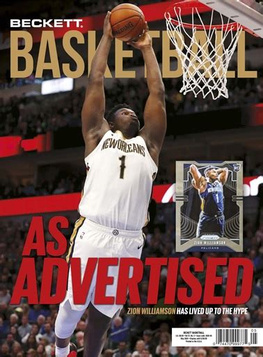 Beckett Basketball Magazine May 2020 Back Issue