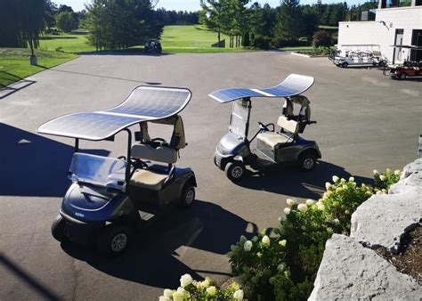 Golf Carts Go Green With Solar Powered SunRunner