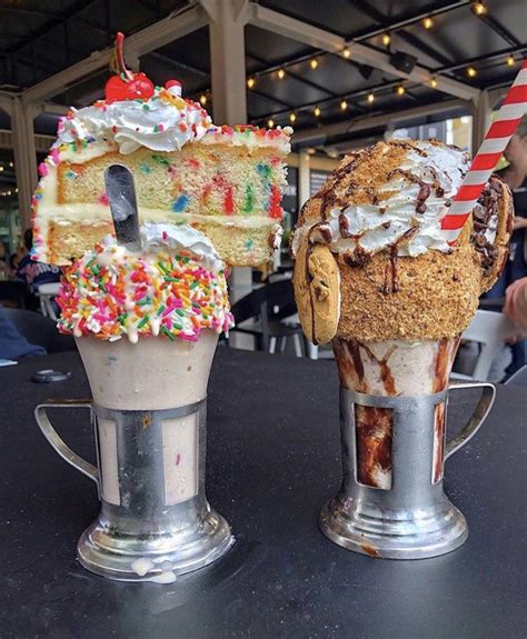 Heres A Cake On Top Of Your Milkshake Wewantplates