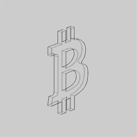 3D Bitcoin Logo 3D Model $5 - .3ds .dwg .dxf .fbx .ige .unknown .obj ...