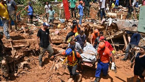 Brasil Aumentan A 48 Los Muertos Por Fuertes Lluvias En Sao Paulo