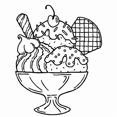 Ice Cream Shop Coloring Page at GetColorings.com | Free printable ...