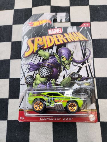 Hot Wheels Marvel Spider Man Camaro Z Kustomkollector