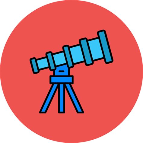 Telescope Generic Color Lineal Color Icon