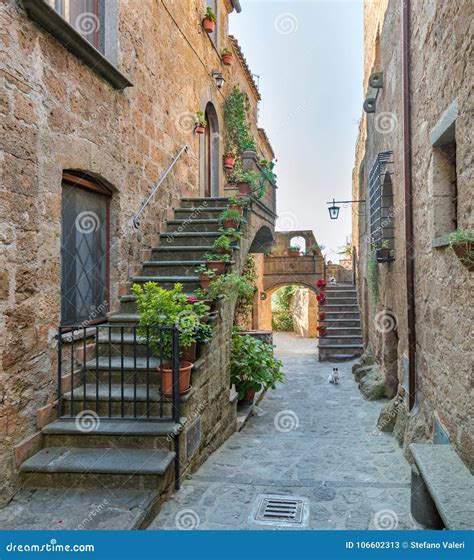 Civita Di Bagnoregio El De Muerte De La Ciudad Del Famoso En La